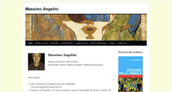 Desktop Screenshot of massimoangelini.it